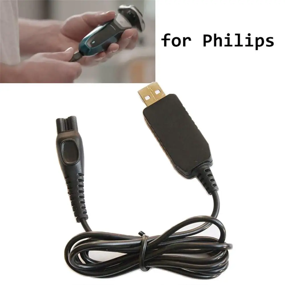 Cable de alimentación de repuesto Universal para cargador de afeitadora Philip One Blade para cargador de afeitadora Philip HQ850