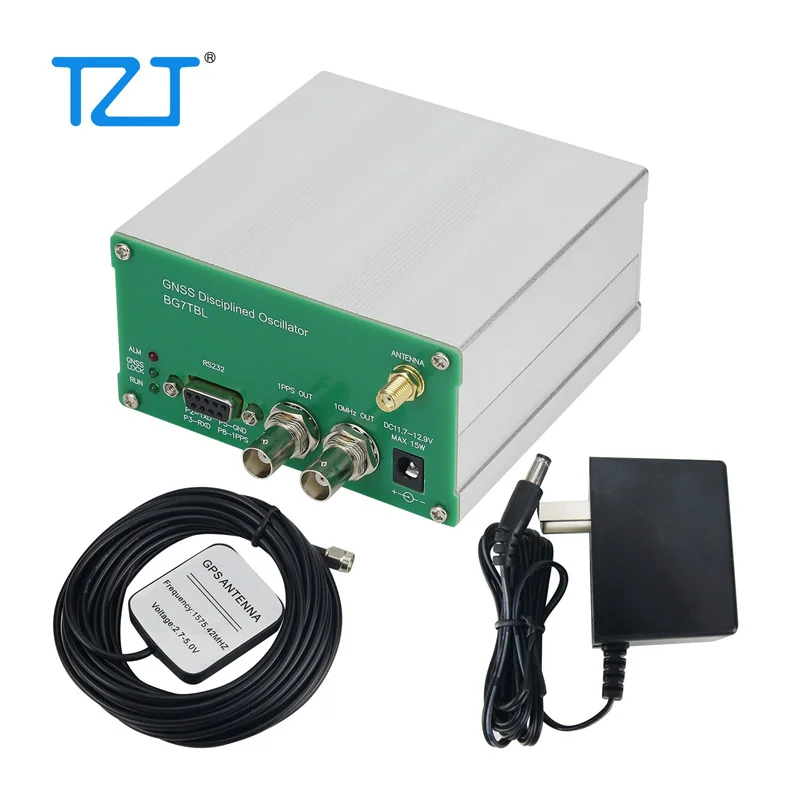 TZT GPSDO GNSSDO GNSS Disciplined Oscillator Disciplined Clock with 10MHz Output Support For GPS/BDS/GLONASS/GALILEO