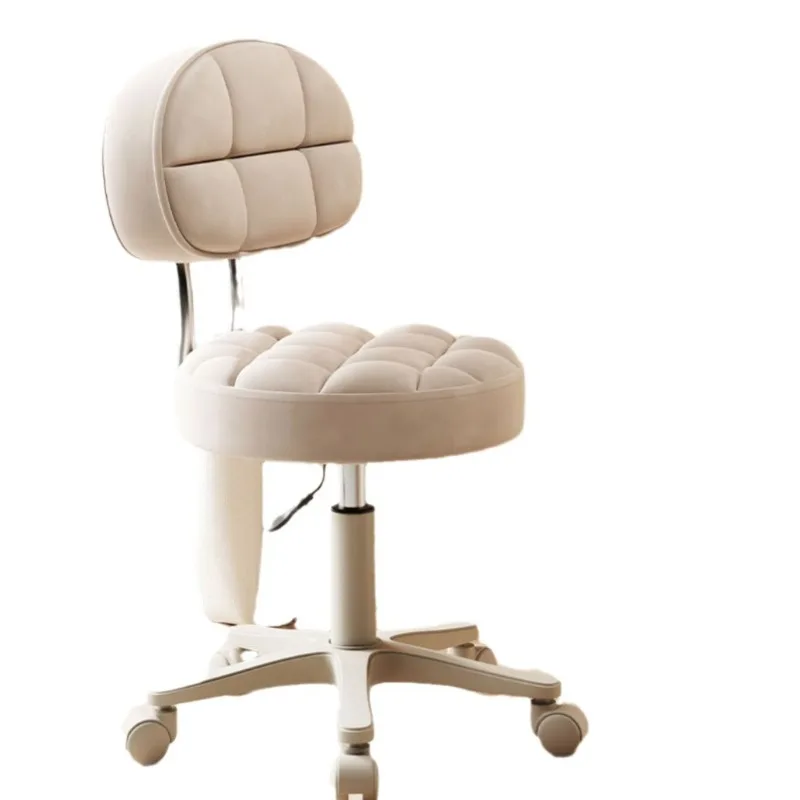 

Light luxury simple makeup chair Internet celebrity dresser hair lifting rotating door bar