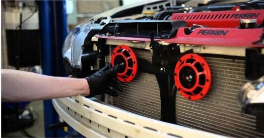 Auto-Modifikation, mehrfarbige Autohupe, 12 V, Paar, verwendet für Subaru Impreza WRX Evo Universal – Detail 1