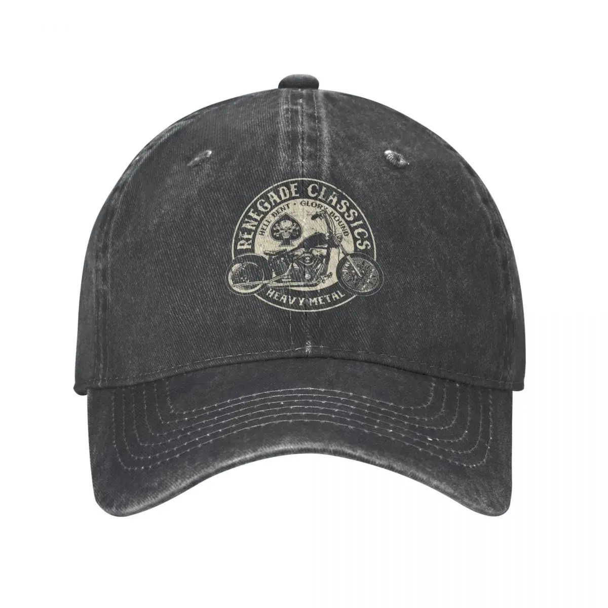 

Glory Bounds Motorcycle USA Harley.png Baseball Caps Fashion Distressed Washed Sun Cap Unisex Outdoor Activities Hats Cap