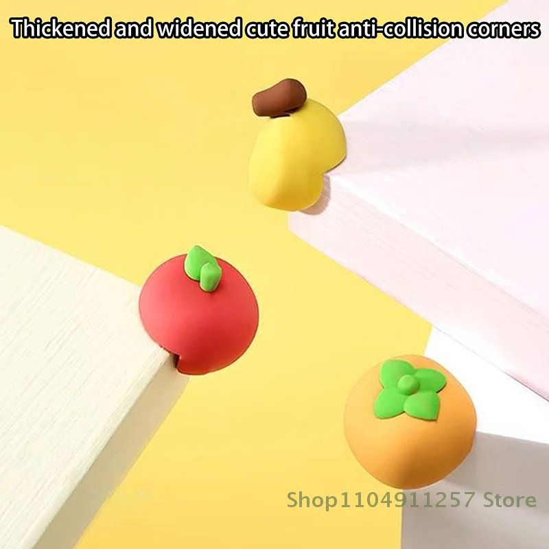 

New Cute Cartoon Fruit Anti-collision Corner For Children's Table Corner To Prevent Collision Banana Apple Anti-collision Corner