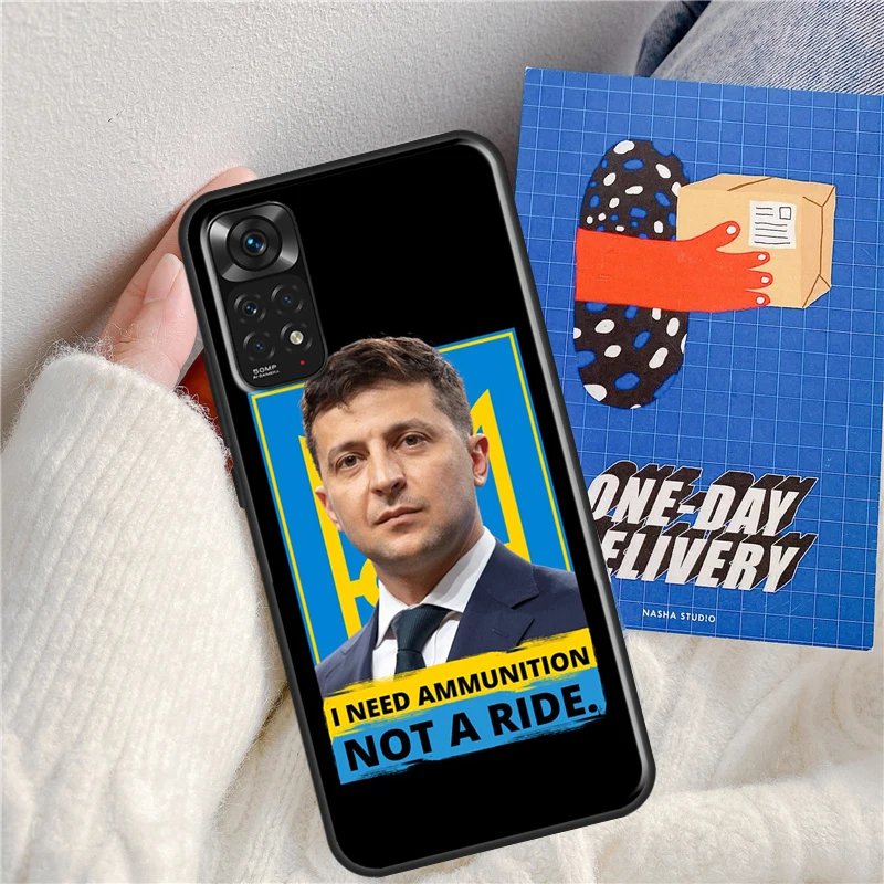 Volodymyr Zelensky Case For Redmi Note 12 Pro Cover For Redmi Note 11 10 Pro 8 9 8T 9S 10S 11S 12S 9C 10C 12C