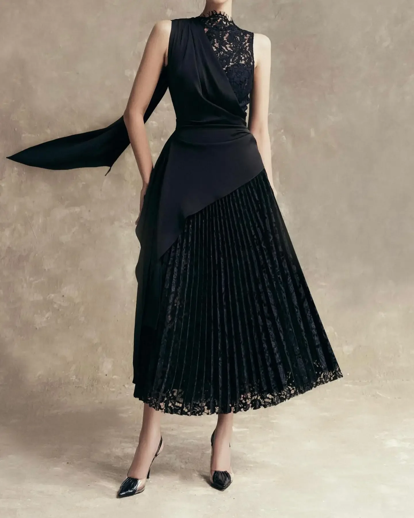 is ankle length dresses formal Square Neck Ankle-length Prom Dresses With Short Sleeve Cheap Formal  Dresses SKO007
