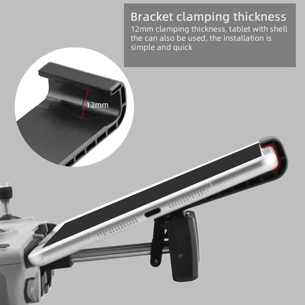 Untuk DJI Air 2S /MINI 2/AIR 3/Mavic 3 Drone RC-N1/N2 Tablet Remote Control dudukan Aksesori dudukan perpanjangan lepas cepat