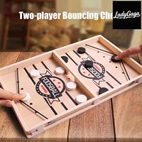 Foosball Winner Games Table Hockey Game Catapult Chess Parent-child Interactive Toy Fast Sling Puck Board Game Toys For Children