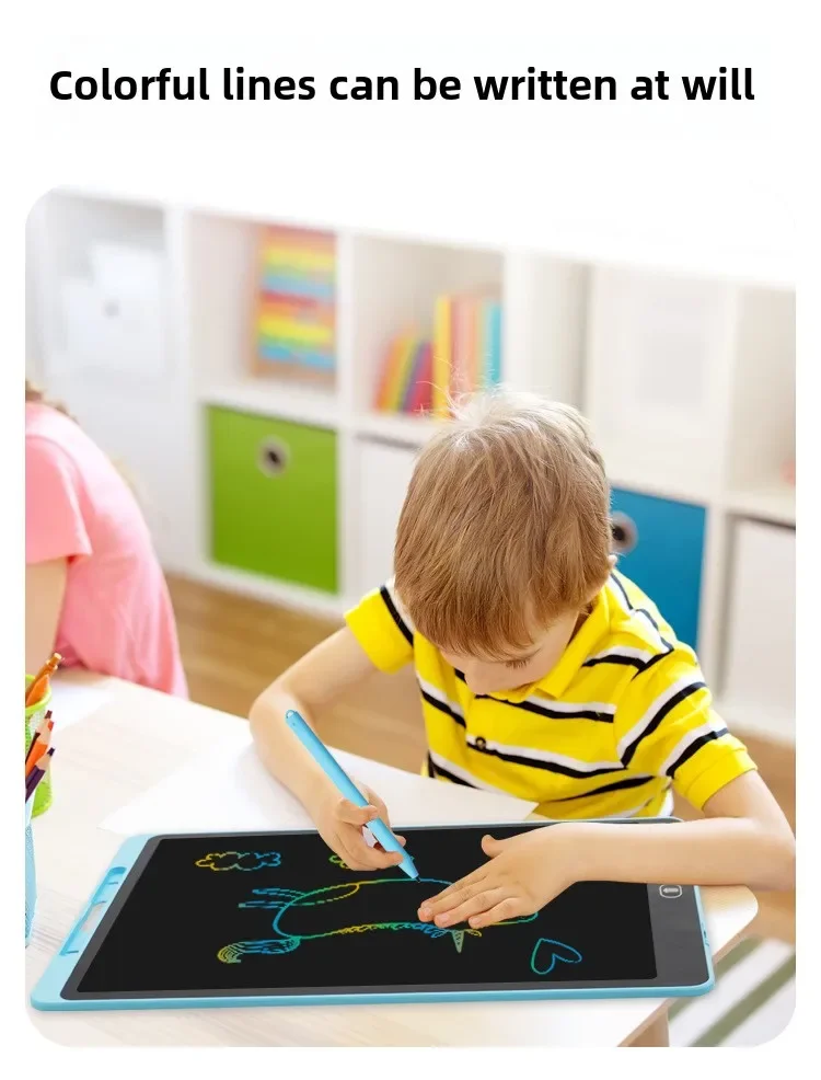 16/20 Zoll LCD-Schreibtafel Umweltfreundliches Magisches Zeichentablett für Kinder Löschbares Wiederverwendbares Spielzeug mit Stift Nachhaltige Geschenke – Detail 3