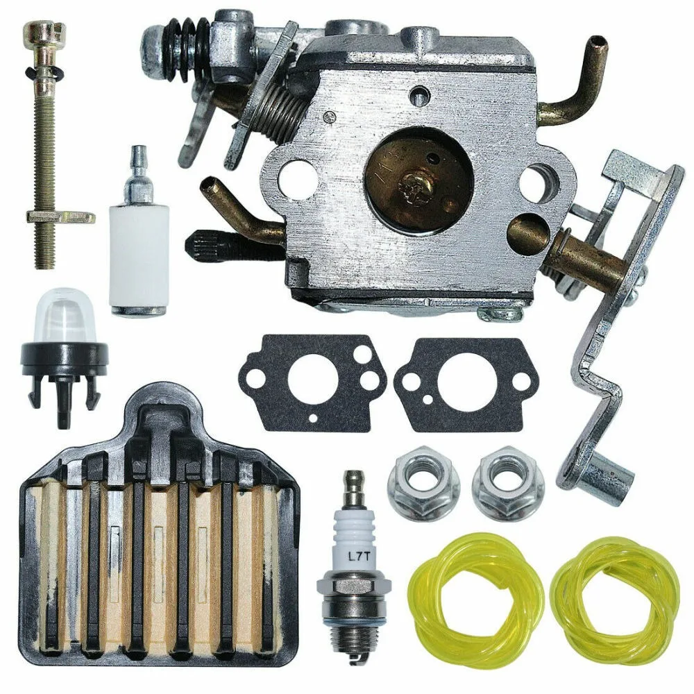 Carburetor Kit For Poulan Pro PP5020AV PP5020 PP5020AVX PP4818AV 50cc Chainsaw