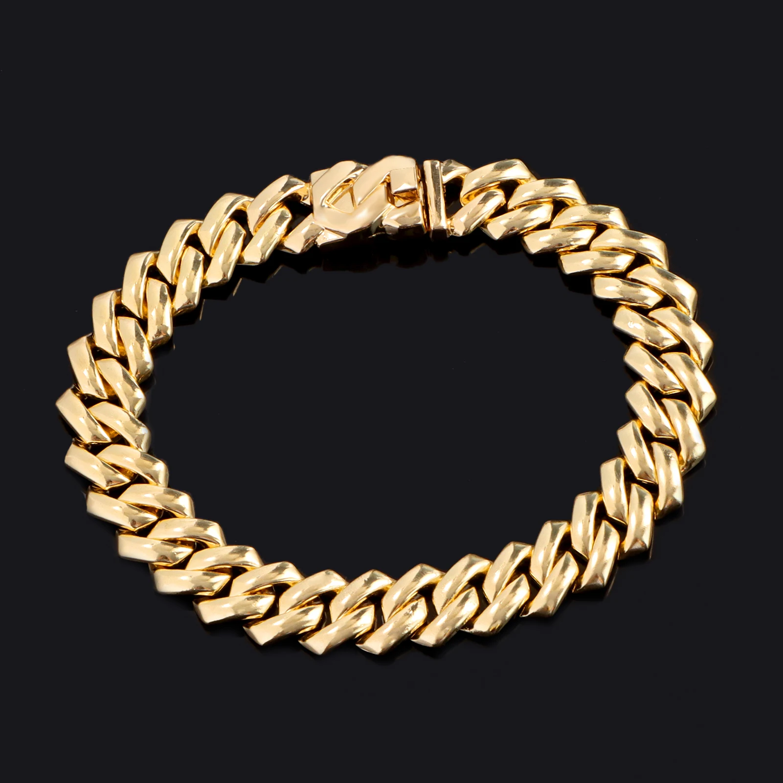 Bling Golden Cuban Chain Anklet For Women Girls HipHop Iced Out full Rhinestone Paved Cuban Summer Beach Anklet Bracelet Jewelry