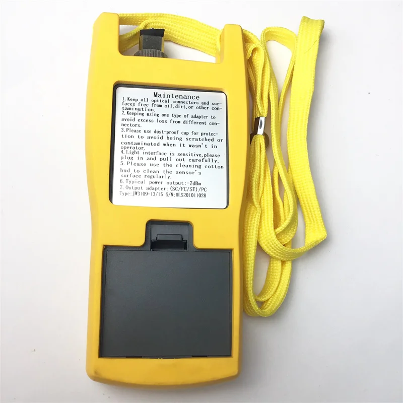 JW3109 Optical Power Meter Handheld Light, Stabilized Laser Light Source, Multimode Light Source, Dual Wavelength 1310 OPM