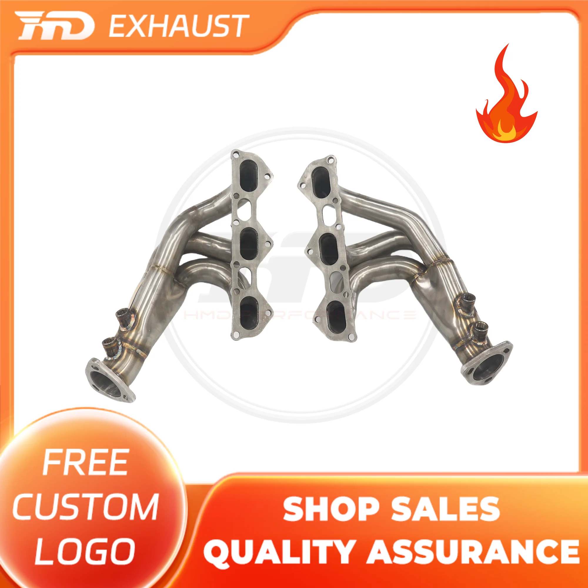 

HMD Hot Sale Stainless Steel Exhaust Pipe Manifold Exhaust For Porsche 718 GT4 GTS 4.0L Header