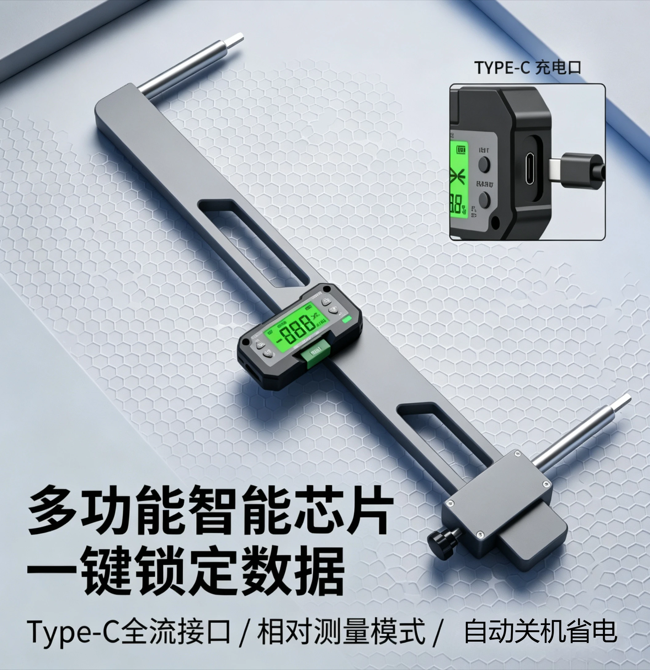High‑Precision Wheel Camber Angle Tester, Camber Correction Adjusting Tool for Automobile Four‑Wheel Alignment