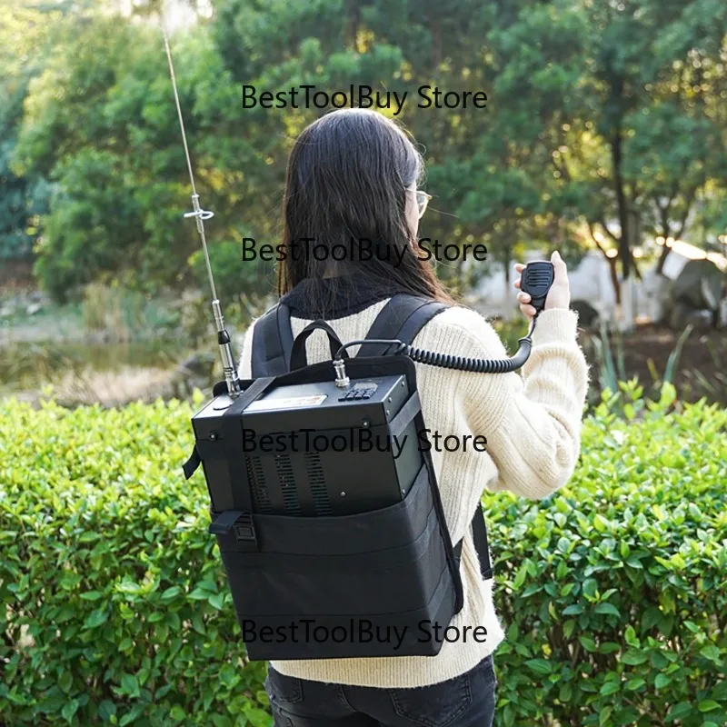 DM8668 80W Digital Analog Dual Mode Walkie Talkie Encrypted DMR Car Radio for Outdoor Adventure Dispatch Off-road Rescue