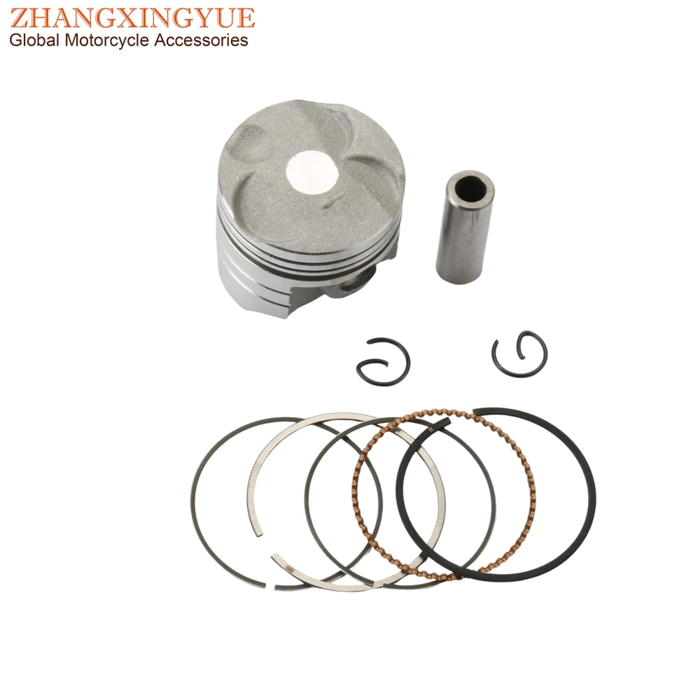 Scooter 38mm Piston Kit For Yamaha YW50FX Zuma XC50 Vino BX50 Gear CE50 Jog NS50F Aerox 4 XF50 50cc 4T 5ST-E1631-00 10B-E1603-00