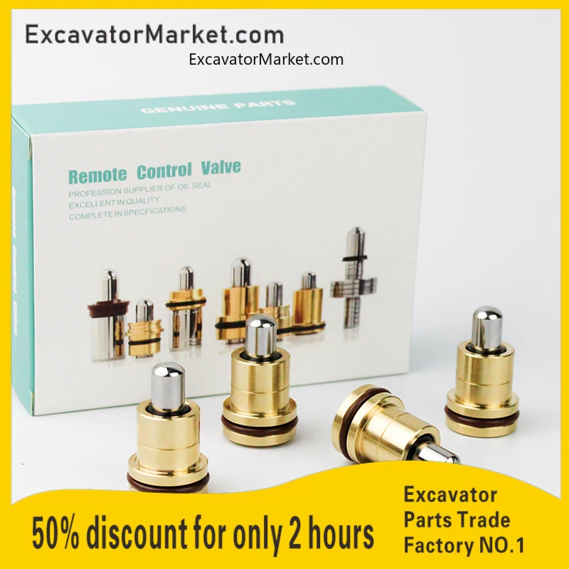 For Hitachi Zax55 60 70 120 200 330/3/5/6 Walking Foot Valve Sub Bullet Excavator Accessories Excavator Accessories