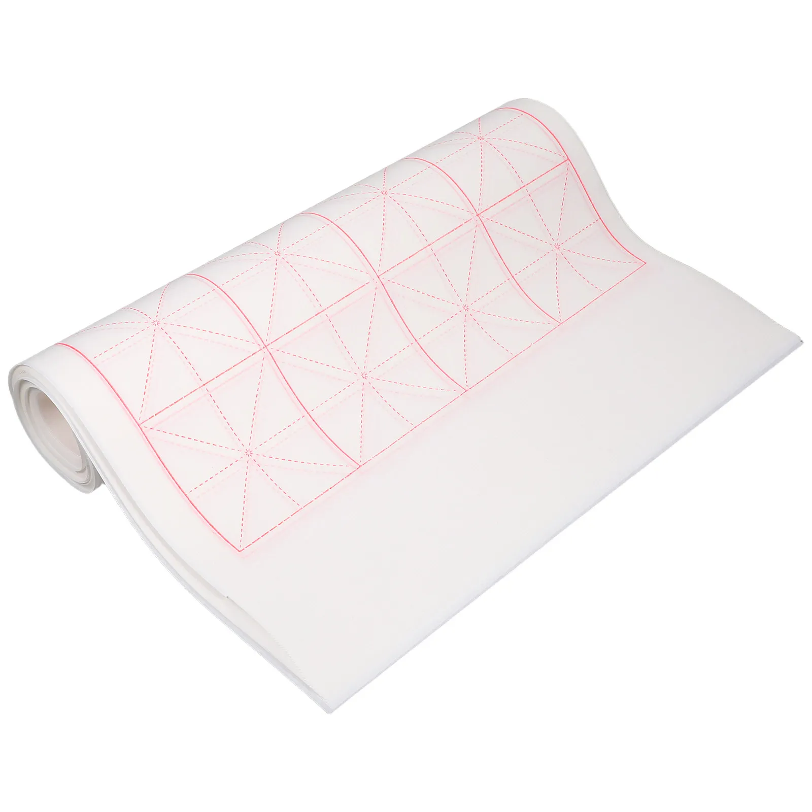 50pcs Chinese Japanese Calligraphy Paper with Grids Sumi Rice Xuan Paper For Writing Painting Practice Ink Brush Handwriting