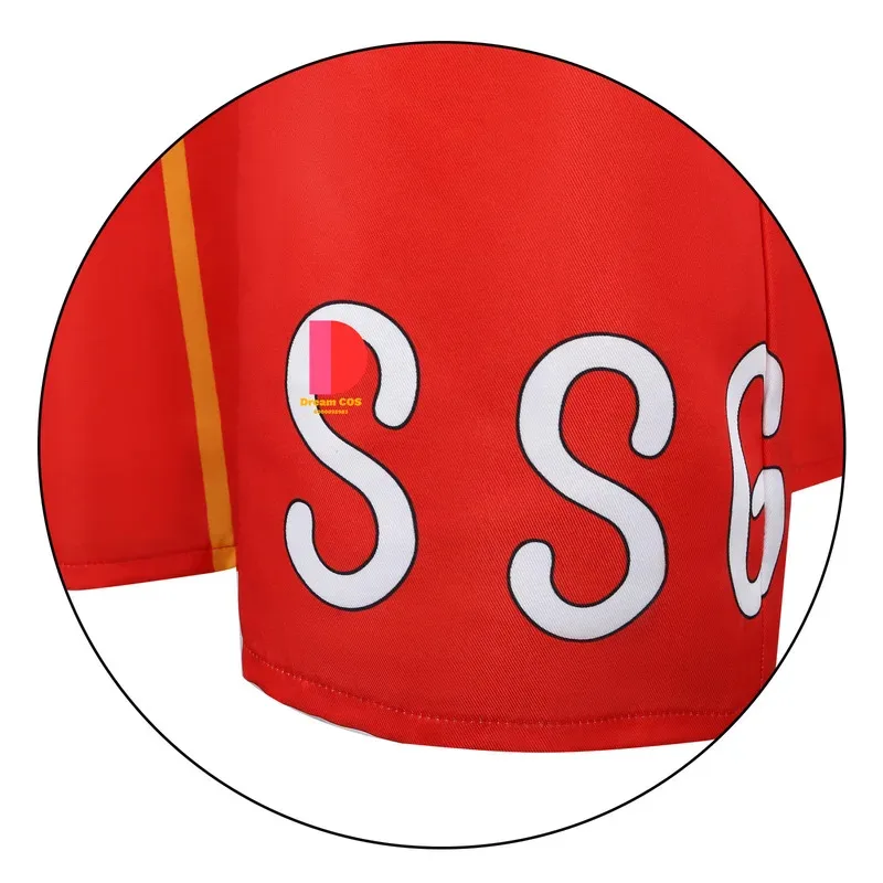 Disfraz de la isla de Egghead, disfraz de mono Luffy, disfraz de Cosplay para adulto de 110-150cm para niños, traje de sombrero, traje de Halloween, chaqueta, abrigo 163