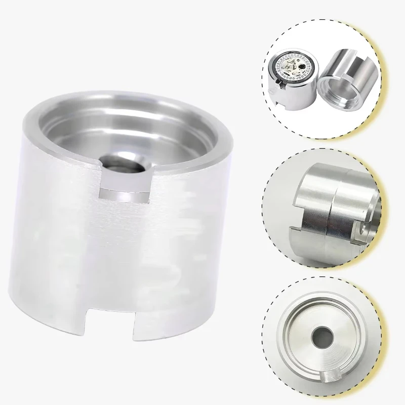 Watch Movement Holder Bracket Aluminium Alloy Fixed Base Support Stand Professional Watchmaker Repair Assembly Tool