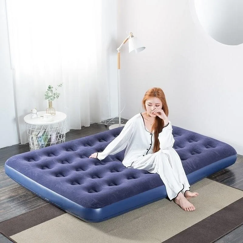 Inflatable Mattress Inflatable Single-person Floor Bed Thickened Inflatable Folding Version Outdoor Furniture Opblaasbaar ZYCQSF
