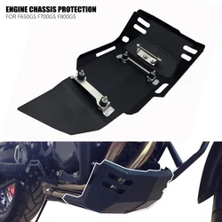 For BMW F650GS Frame Engine Guard F700GS F800GS ADV F800 GS Adventure 2008-2018 2017 Skid Plate Bash Plate Chassis Protector