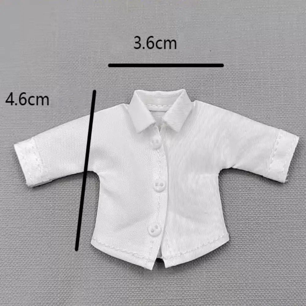 Moda Camicia lunga Seeved Abbigliamento casual Regalo T-shirt Jeans Top 10 stili per bambole ob11 1/11 per bambole Bjd 1/12