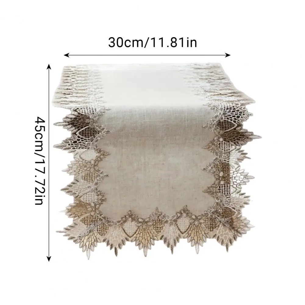 Lace Table Runner Decorative Table Runner Vintage Lace Table Runner Rustic Boho Embroidered Cloth Wedding Bridal Shower Baby