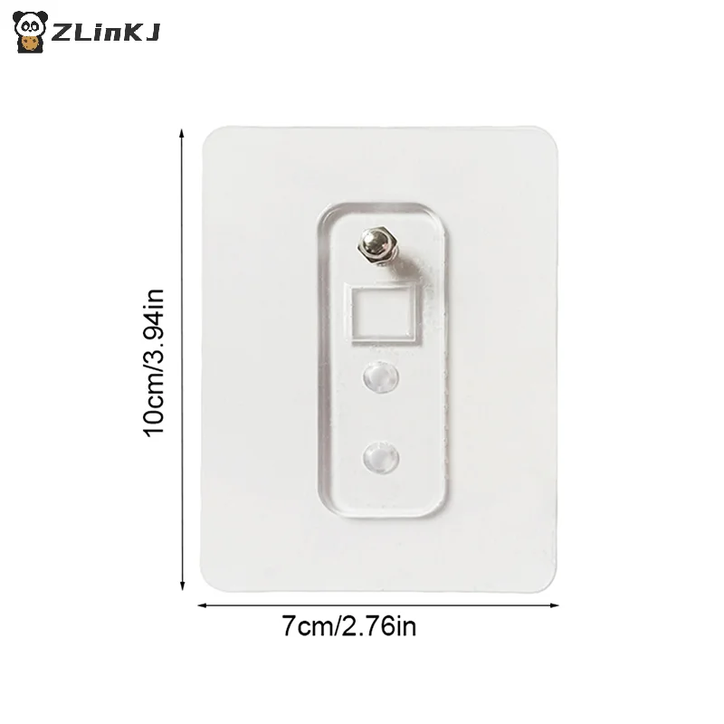 ▶5Pcs No-punch Screw Sticker Strong Non-marking Hangers Nail-free Hooks Sticky Hooks Load-bearing Screws No-punch Screw Sticker