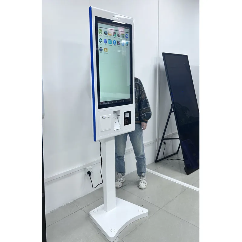 

Fast food restaurant, bakery receipt printer, facial recognition stand, ordering self-service kiosk