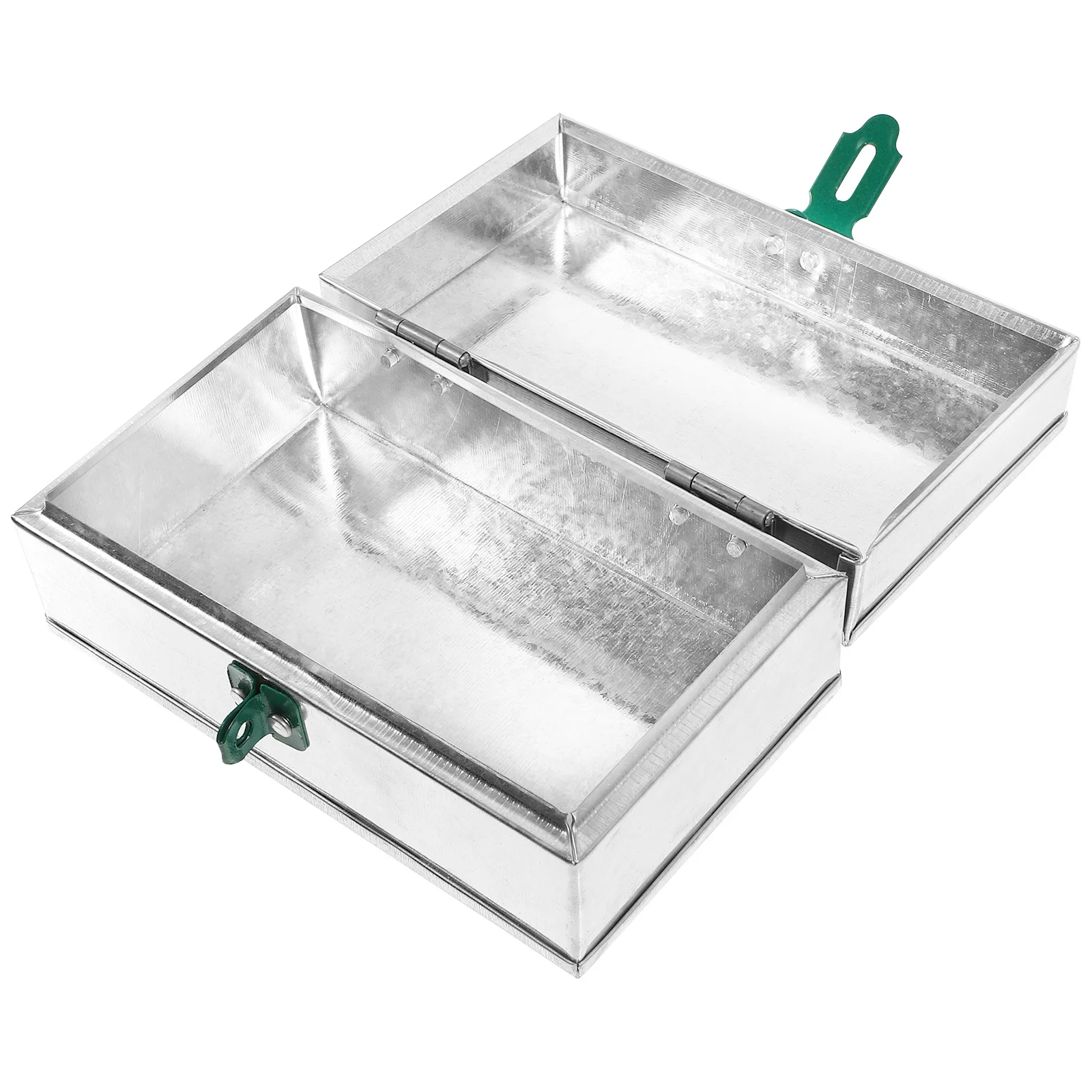 

Iron Tool Box Lockable Heavy Duty Storage Case for Home Garage Garden Tools Organizer Multifunctional Metal Container Hard Shell