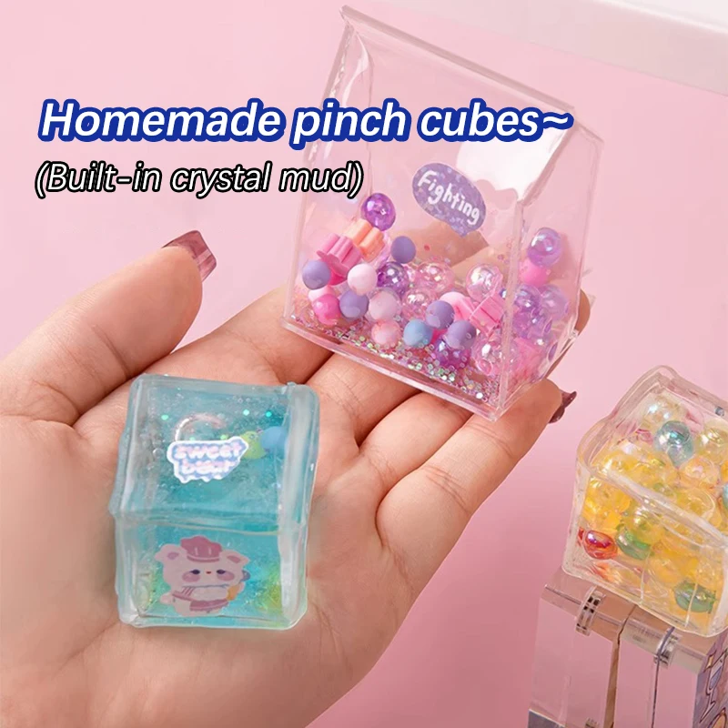 **DIY Craft Pinch Toy Making Blowable Bubble Tape Non-marking Double-sided Adhesive Reusable Color High Sticky Nano Tape view 3