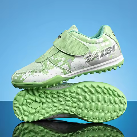 New Kid Boys Professional TF Soccer Shoes Non-Slip Sneakers Football Boots Comfortable Ultralight Match Sports Shoes Unisex