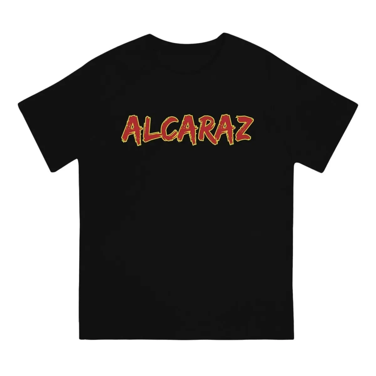 Carlos Alcaraz Fashion Tennis Player Men's T-Shirt Ultra Slim Fit Pure Cotton Youth Trend Autumn Daily Nine Sleeve Length Mod...