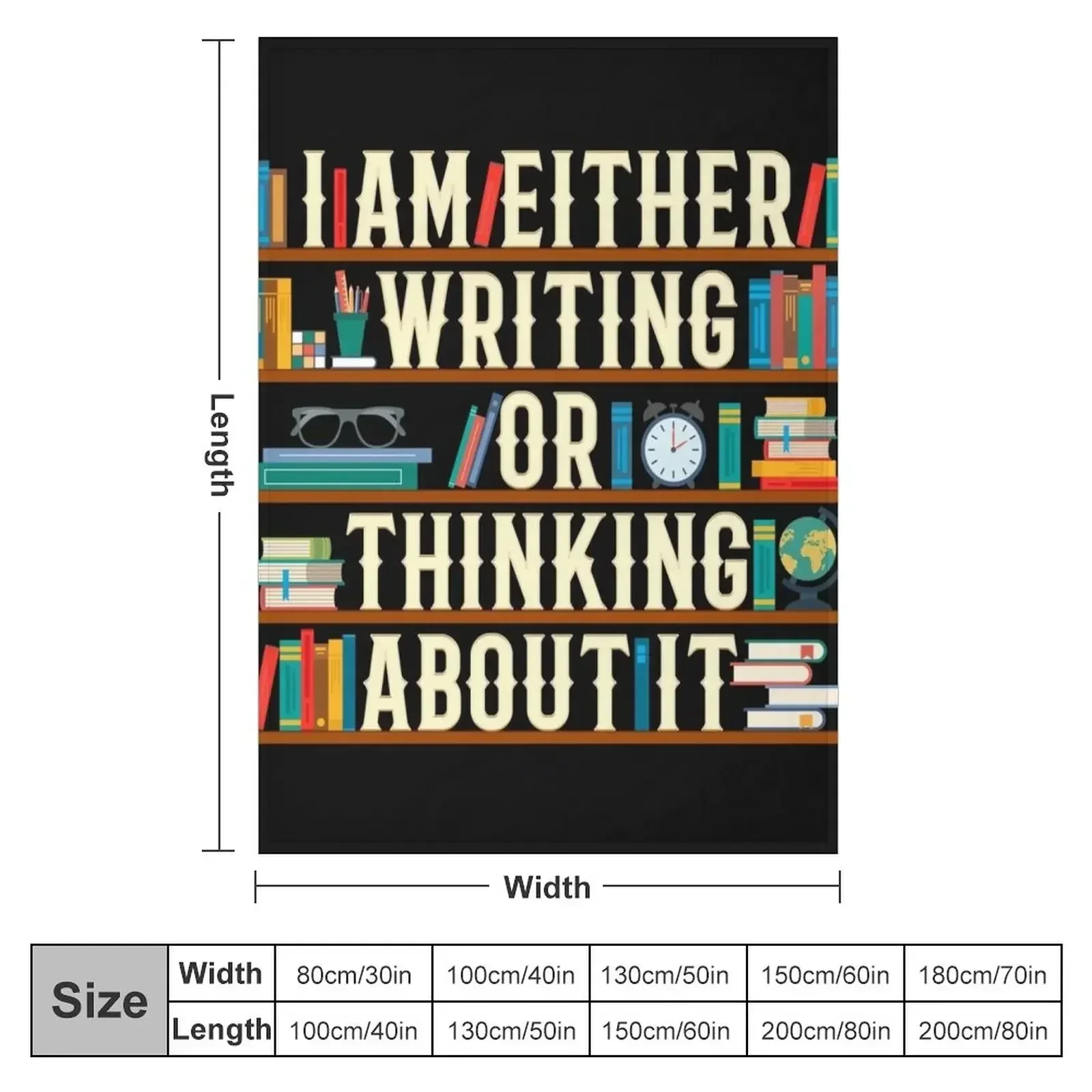 Writer Gift Throw Blanket Decorative Throw christmas decoration Beautifuls Blankets