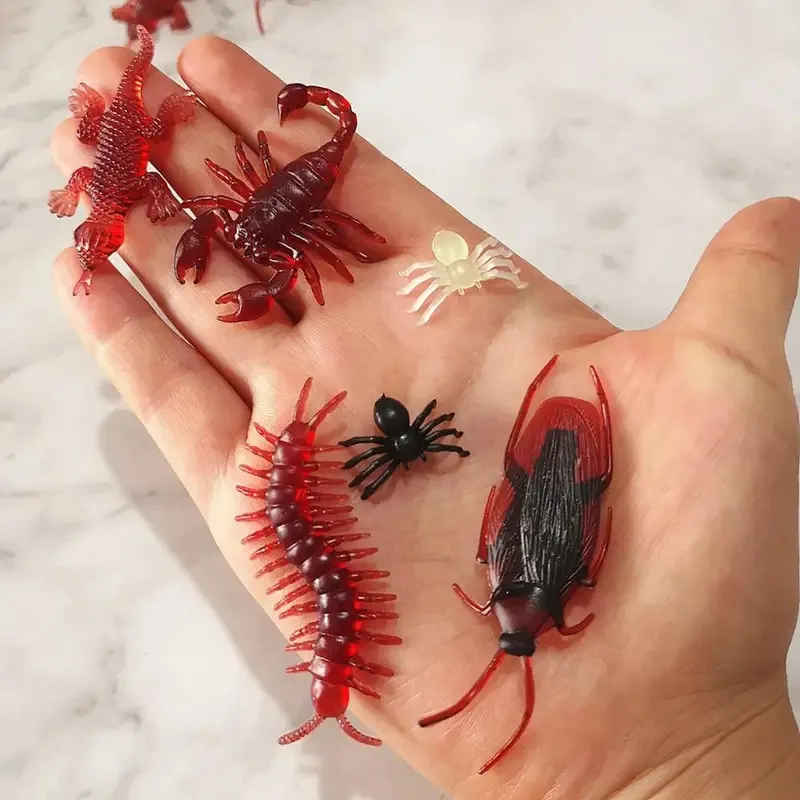 

Забавные реалистичные игрушки для домашних животных от тараканов — интерактивные игрушки для кошек/собак, поддельные ошибки из ПВХ для охоты на домашних животных, тренировок и игр, подарки