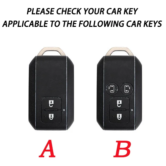 Car Key Case Cover For Suzuki Swift Jimny Kizashi Dzire Baleno Ignis XL7 Ertiga Monopoly Celerio Ertiga Accurate Sx4 Alto Liana