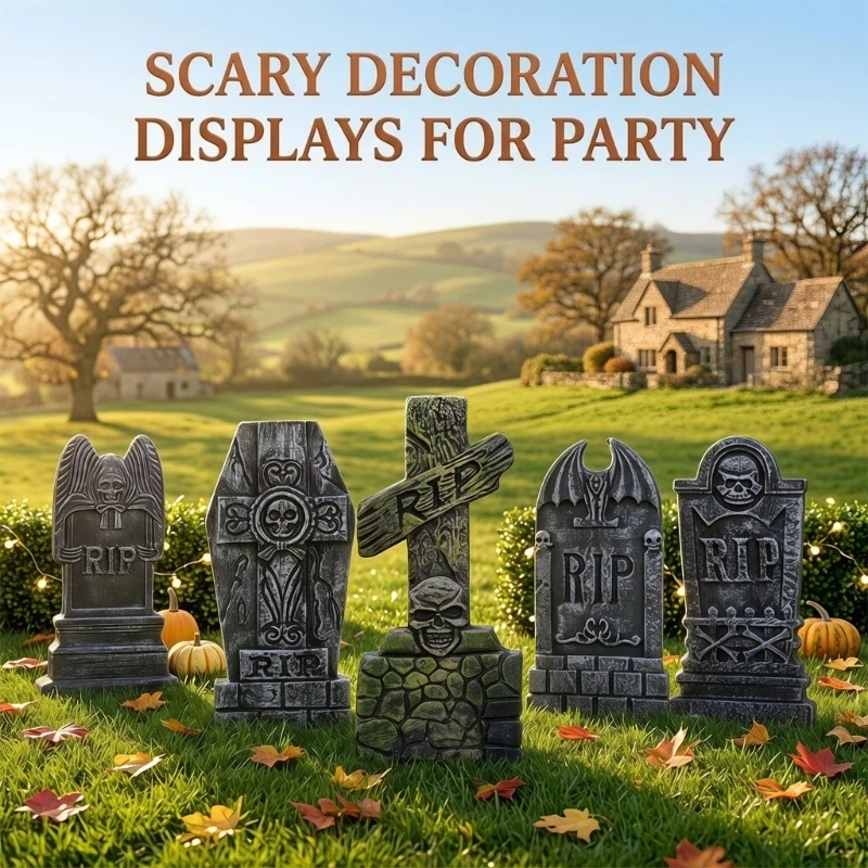 Halloween Foam Grave Marker Party Set for Lawn Garden and Porch Displays best sale