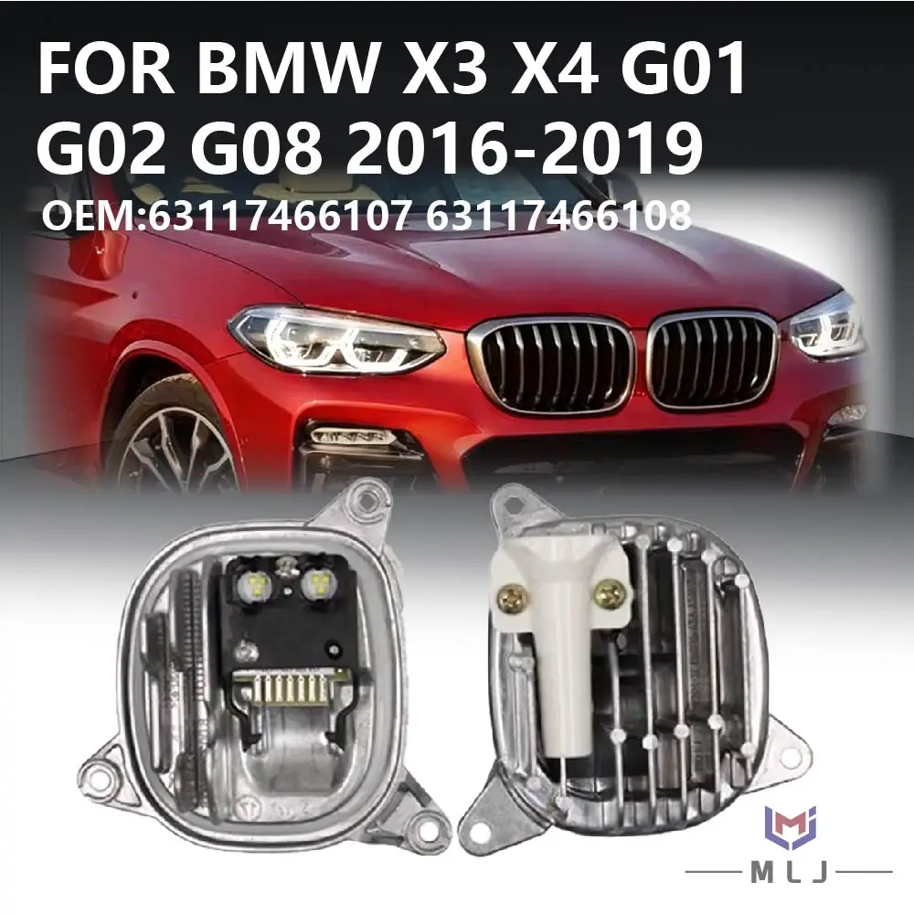 63117466107 63117466108 For BMW X3 X4 G01 G02 G08 2016-2019 Headlight LED Light Source Chip DRL Angel Eye Light Source Module