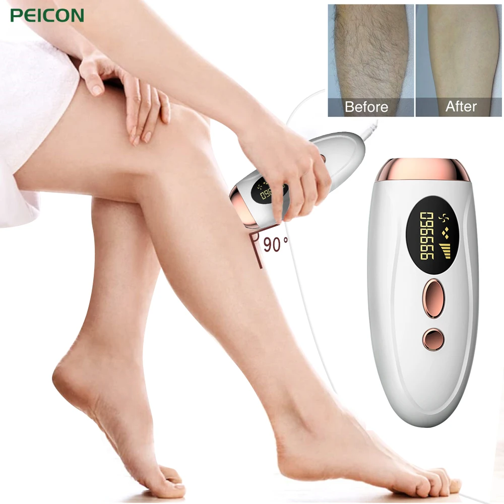 

Laser Epilator Hair Removal for Women Men Body Legs Armpit 999999 Flashes Painless IPL Laser Permanent Depilator