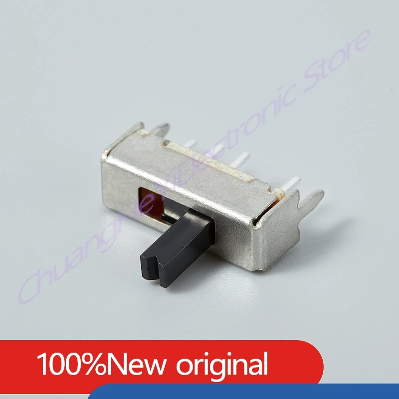 10Pcs SS13D07G4 SS13D07 2MM 3MM 4MM 5MM 6MM 7MM 3 Position SPDT 1P3T 6 Pin PCB Panel Mini Vertical Slide Switch SS13D07VG4
