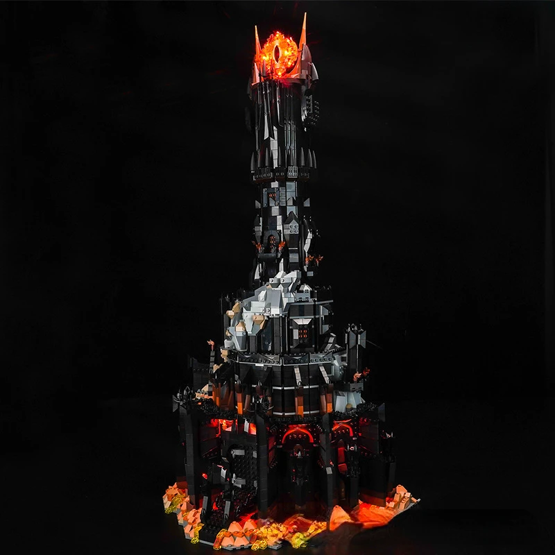 

No Model Led Light Kit for The Lord of the Rings Barad dur 10333