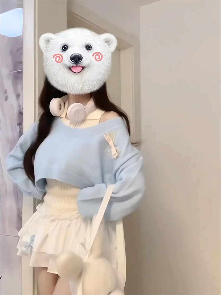 

Sweaters Jumpers Pullovers Women Comfy Baggy Tassel Look Concert Daily Festival Rock Alternative Band Punk Grunge Y2K Street Fit