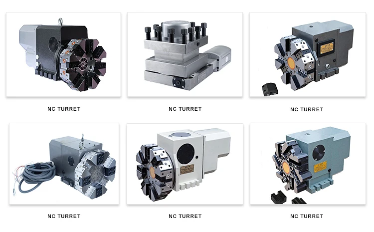 Eingebaute Kühlung horizontal hak37 Serie Direkt antriebs motor höhen verstellbarer Revolver Stanz werkzeug 8 Position elektrischer Revolver