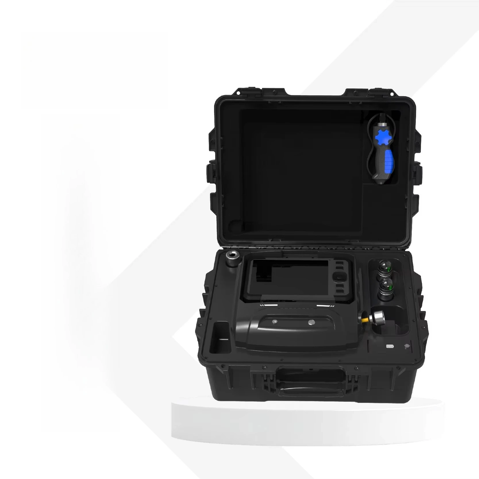 LSJ Audio Video Life Detector Search Rescue Kit With Five Optional Probes And Two Way Communication