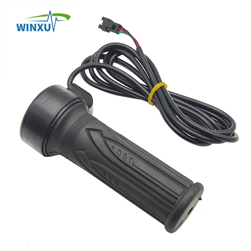 Electric Bicycle Twist Throttle Hall Sensor Turn Handle Accelerator 1.5m for Electric Scooter Ebike E-bike Motorcycle Tricycle - Image 4