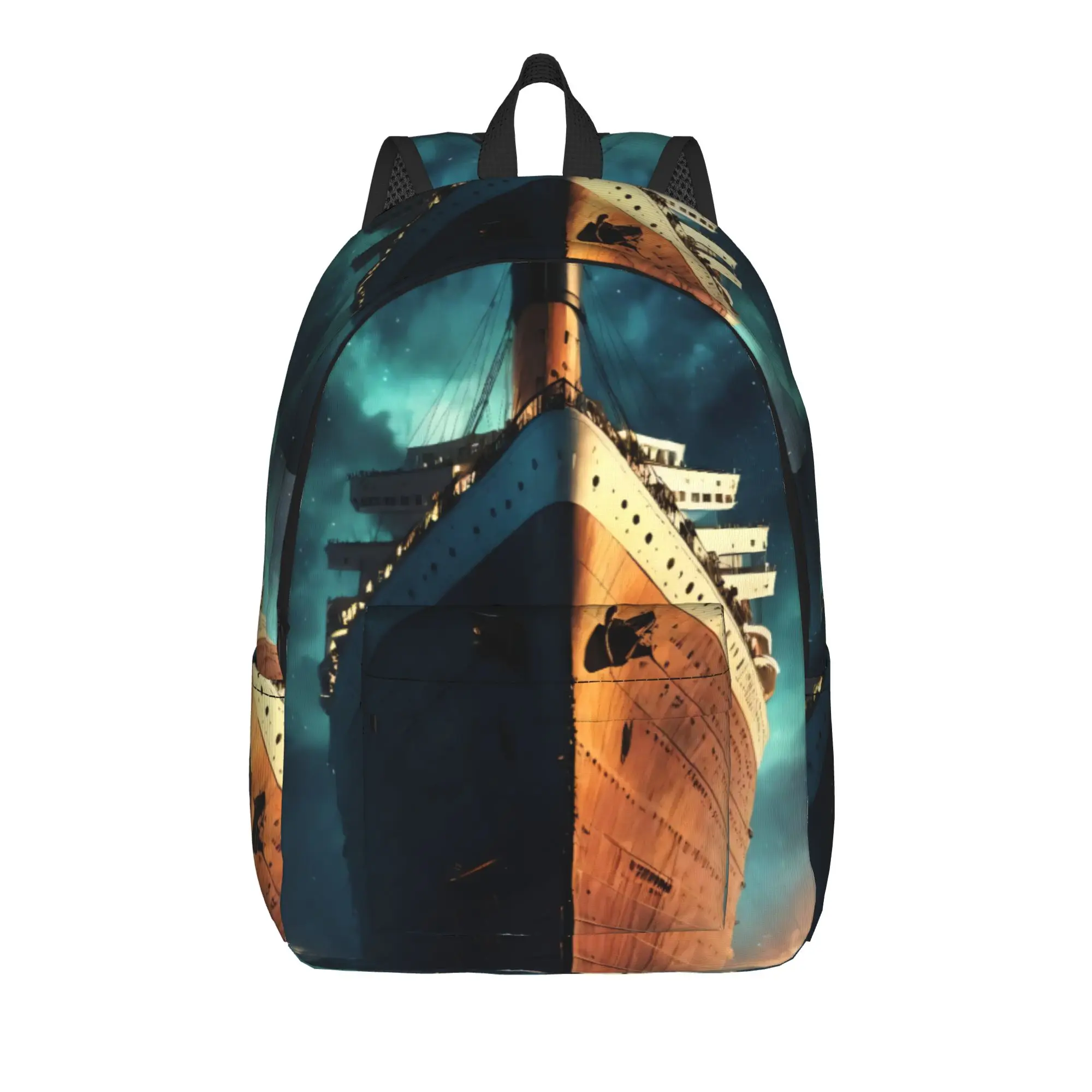 The Most Popular Ship Of All Times, Titanic Backpack  Streetwear Backpacks Teen College Big School Bags Colorful Rucksack