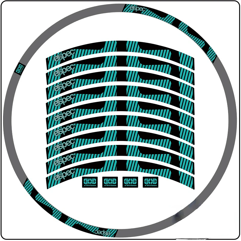 E13 Mountain Wheel Set Sticker E.thirteen ESPEC Bicycle Wheel Set Sticker Bicycle Wheel Trim
