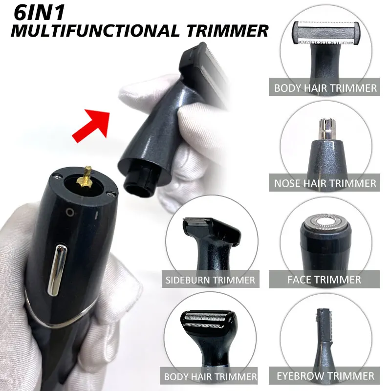 1pcs Body Hair Trimmer Replace Blades T-blade, Bikini Hair Trimmer, Nose Trimmer, Sideburns Hair Blade, Eyebrow Trimmer Parts