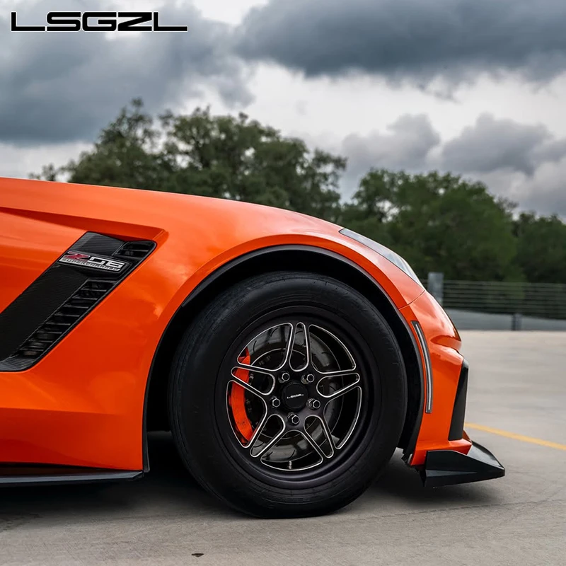 LSGZL Custom OEM 15 17 18 19 Inch Forged Alloy 5 Spokes Beadlock Wheel Car for BMW Adui Urus C8 Wheel
