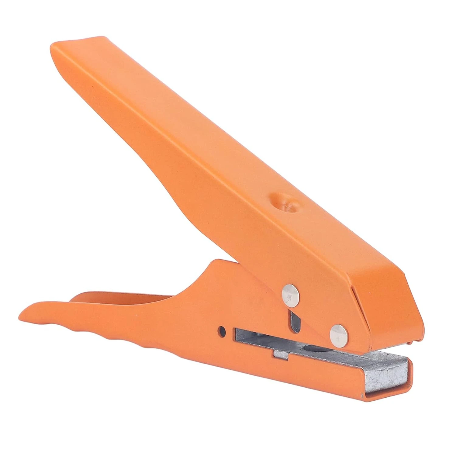 Eco-Friendly Ugly Iron Hole Puncher Tool with Oblique Openings for Banding Strips - Precise Hole and Shape Creation with Coverin