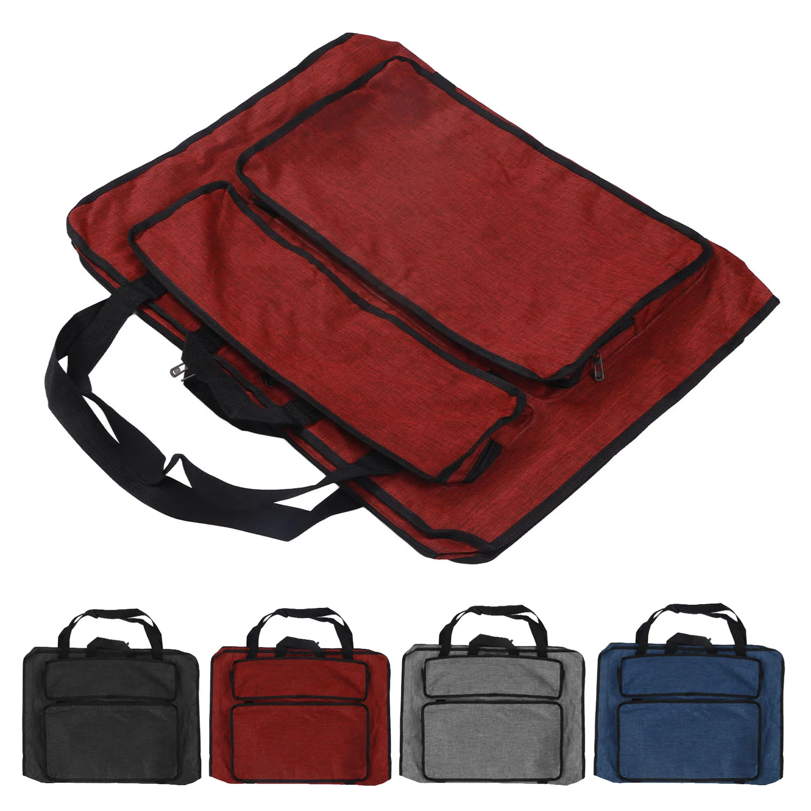 Sketching Board Bag Art Bag Easy Cleaning Simple   Foldable Portable  Waterproof for Storing Painting Tools